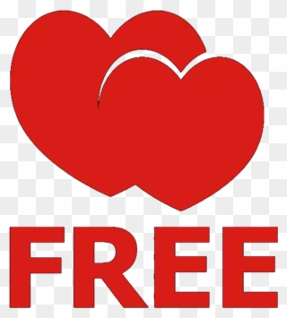 Free Dating App Flirt Chat - Heart Clipart