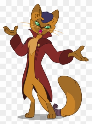Is A Male Anthropomorphic Cat Who Appears As A Supporting - Mlp The Movie Capper Clipart