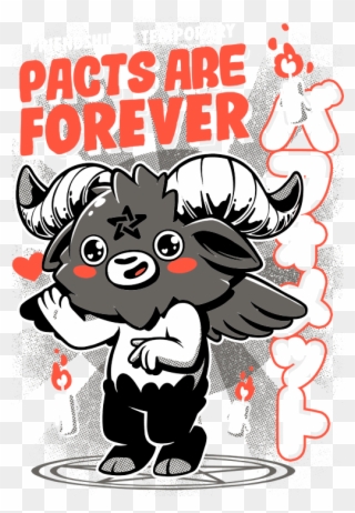 Pacts Are Forever By Ilustratadesign - Pacts Are Forever Shirt Clipart