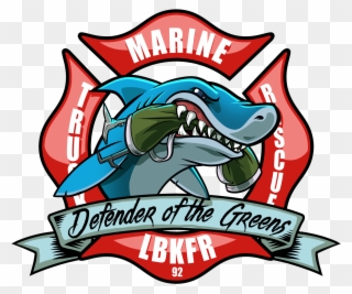 Shark On Fire Logo Clipart