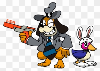 Hunting Clipart Rabbit Hunting - Cartoon - Png Download