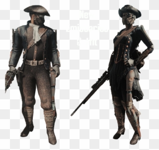 Now A List With The Changes And Mentions Of Far West - Fallout 4 Minutemen Armor Mod Clipart