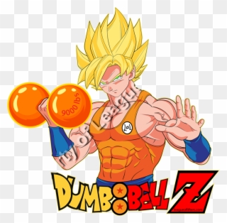 Dumb Bell Z - Dragon Ball Z Clipart