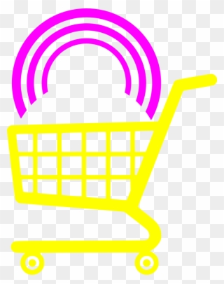 Free Wifi Ad For Shopping - Shopping Cart Icon Clipart