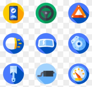 Car Repair - Arcade Icons Clipart