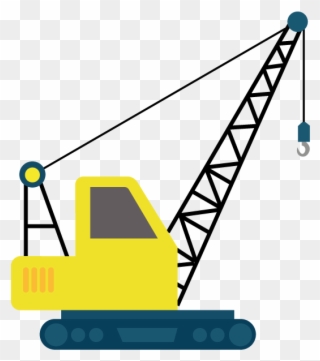 Heavy-lifting - Clip Art Construction Crane - Png Download