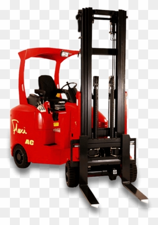 Narrow Aisle Flexi Truck - Flexi Forklift Clipart