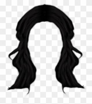 Clipart Of Hair, Women's Hair Much And Long Hair Boy - Long Hair Png Man Transparent Png