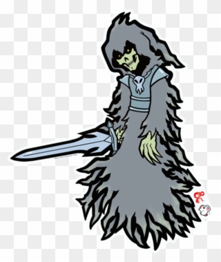 Ascq X D&d Ritchie Wraith Sticker - Illustration Clipart