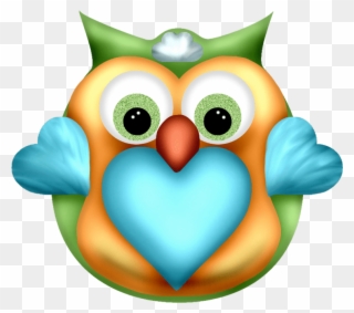 Whimsical Owl Clip Art - Owl - Png Download