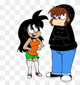 Mellisa And Julianna By Mr Toontastic-dbs07c8 118 Kb - Cartoon Clipart
