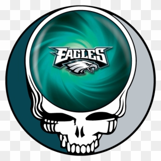 Philadelphia Eagles Skull Logo Iron On Transfers Cad - Grateful Dead Philadelphia Eagles Clipart