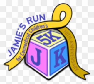 Jamie's Run For Connecticut Children's Clipart