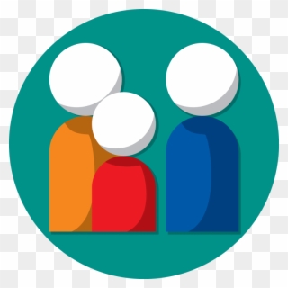 Extra Accompanying Adult - Circle Clipart