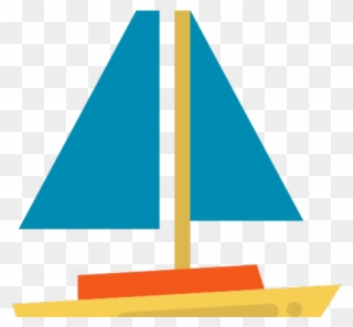Yacht Clipart Blue Baby - Boat Icons Png Transparent Png