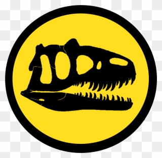 Allosaurus Jurassic Park Logo - Jurassic Park Dinosaurs Logo Clipart