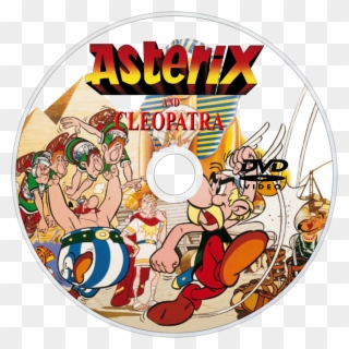 Asterix And Cleopatra Dvd Disc Image - Asterix And Cleopatra Clipart