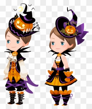 Medals, And Events Are Now Live In Kingdom Hearts Unchained - Kingdom Hearts Union X Halloween Costumes Clipart