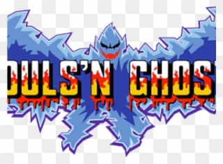 Evil Clipart Ghost And Goblin - Ghouls N Ghosts Title - Png Download