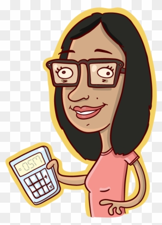 Mandy Is A Whiz With Our Accounts And Loves To Keep - Cartoon Clipart