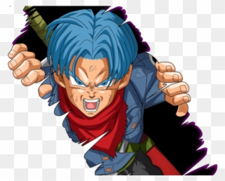 Trunk Clipart Time Capsule - Goku And Vegeta Fighting Png Transparent Png