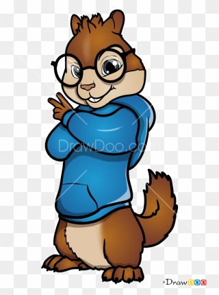 Alvin And The Chipmunks Simon Drawing Clipart