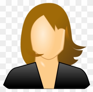 Unknown Clipart Powerpoint - Feminine Female Silhouette Head - Png Download