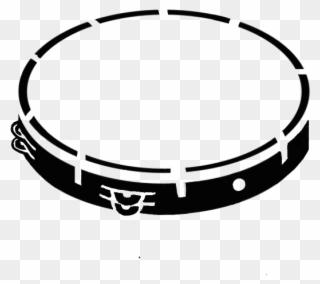 Tambourine Clipart Free - Circle - Png Download