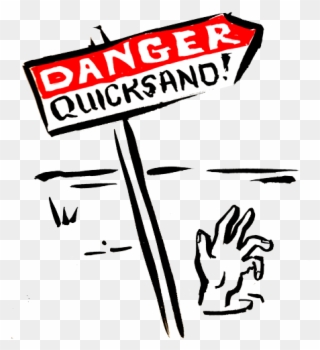 person stuck in quicksand clipart quicksand