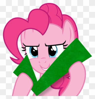 Ponies Are Cancer - Mlp Pinkie Pie Serious Clipart