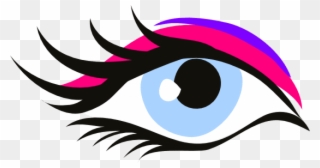 Free Png Download Eye Lash Vector Art Png Images Background - Clip Art Eye Lashes Transparent Png