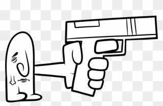 Glock Time - Gun Barrel Clipart