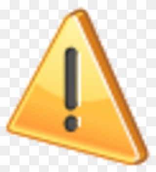 Warning Clipart Pixel - Icon Danger 3d Png Transparent Png