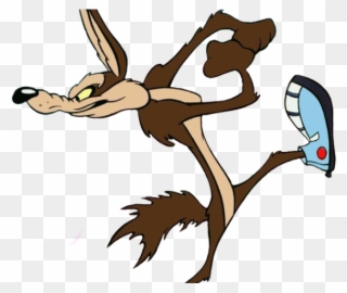 Roadrunner Clipart Tail - Wile E Coyote And Road Runner - Png Download
