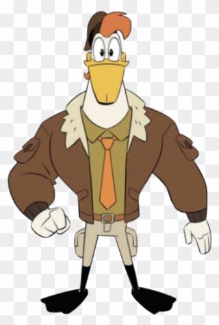 Launchpad Mcquack Is An Anthropomorphic White Duck - Ducktales Launchpad Mcquack 2017 Clipart