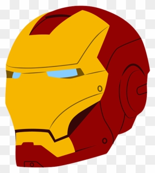 Clipart Of Man, Face And Navigation - Iron Man - Png Download
