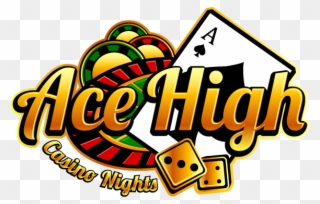 Ace High Casino Nights Gold - Graphic Design Clipart