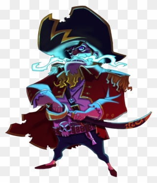 Lightning Beard - War Pirates Characters Clipart