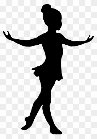 Moves Clipart Twist Dance - Dancer Silhouette Child - Png Download