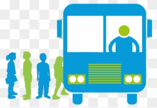 Smart School Transportation - School Bus Clip Art - Png Download