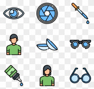 Optometrist - Optometry Web Icons Clipart