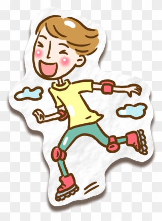 Skater Boy Skate Boy Ice Skating Clipart