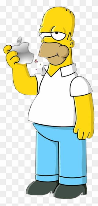Report Abuse - Vector Homer Simpson Clipart