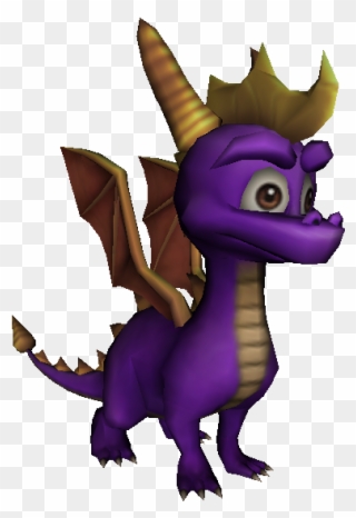 There's A Ps2 Model Here - Model Resource Spyro Clipart
