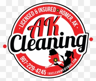Ak Cleaning Window Decal Design - Maid Service Clipart