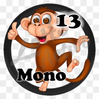 Lottoactivo On Twitter - Cartoon Monkey Clipart