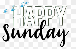 Happy Sticker - Calligraphy Clipart