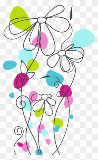 Free Motion Embroidery - Vector De Flores Animadas Png Clipart