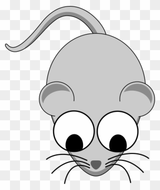 Mouse Rodent Animal - Cartoon Mouse No Background Clipart
