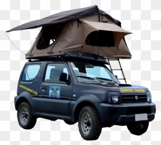 Condor Popup With Rooftop Tent Open - Suzuki Jimny Roof Top Tent Clipart